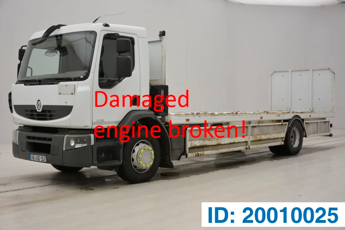 Renault Premium 270 DXi - damaged engine